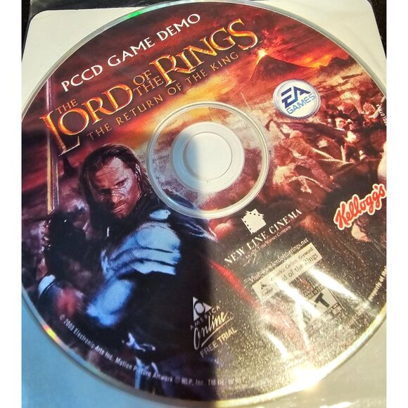 PCCD Video Game DEMO The Lord Of The Rings The Return Of The King EA Games - Picture 2 of 3